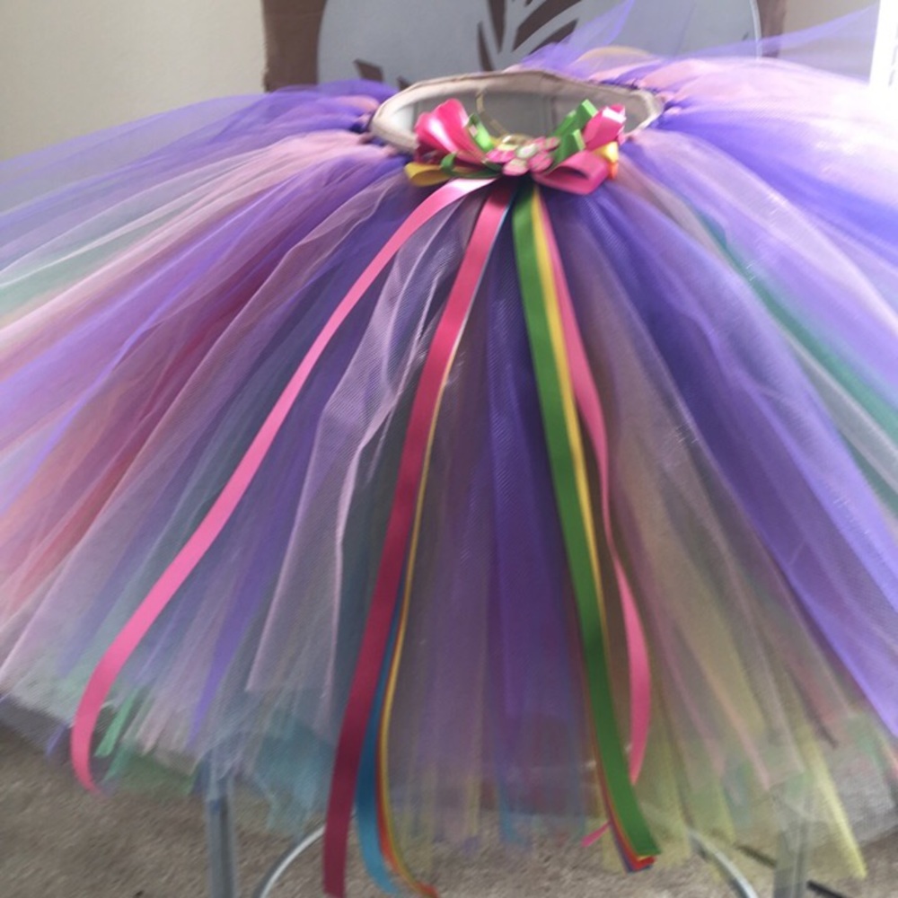 Child’s party tutu multi- color